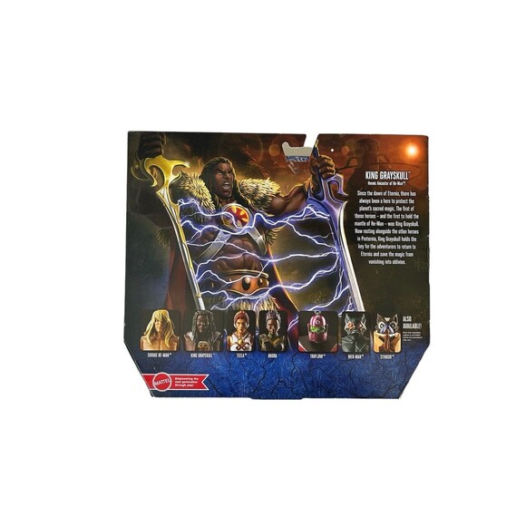 Masters Of The Universe Masterverse Revelation King Grayskull Deluxe Figure - Picture 9 of 14
